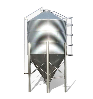 New Feed Storage Manufacturer Price Pig Feed And Poultry Farm Used Grain Storage Poultry Farm Silo For Sale
